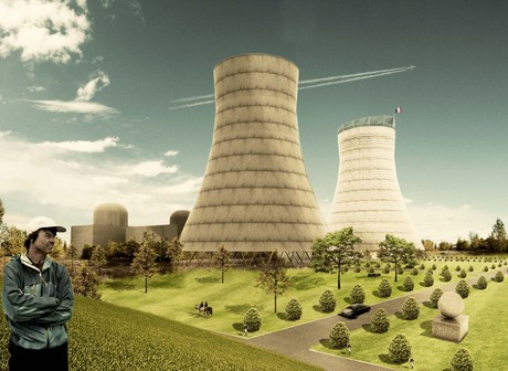 final projects, cooling towers become a political center