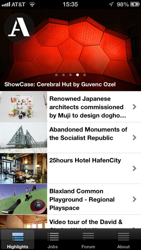 we've learned that the Archinect iPhone app has been crashing for some users outside of the USA region format. A fix has been submitted to Apple and should be available in the next 7 days