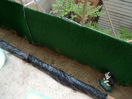 Pee relief for dogs wall system construction second floor urban housing balcony specific
