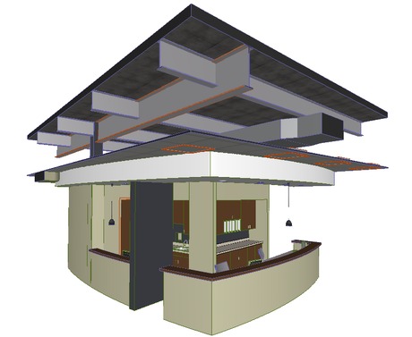 Nursing/Lab station with visual access to all exam rooms.