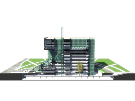 1 week left until I finish my portfolio! work in progress: business tower center