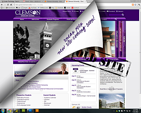 new look to the website coming soon