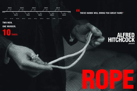 Recent poster design for Hitchcock series in ARCH 576 Architecture + Cinema seminar at the University of Illinois Urbana-Champaign.
