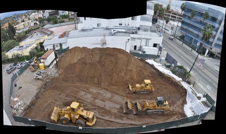 Digging a hole, where the rain gets in. . .