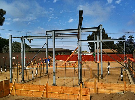 Steel Frame Completed