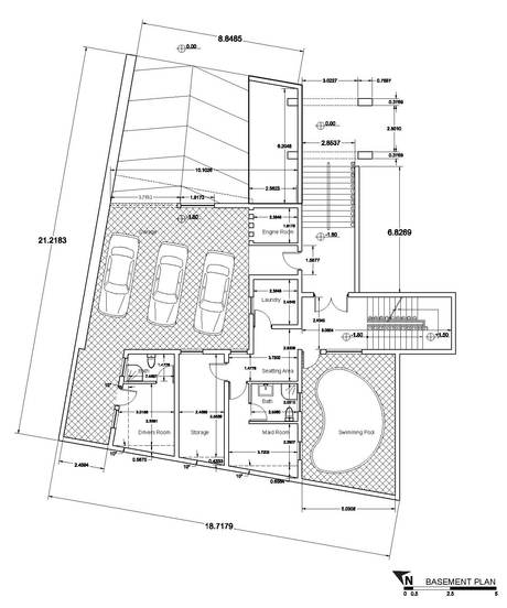 House in Erbil, Iraq | Basement PLan
