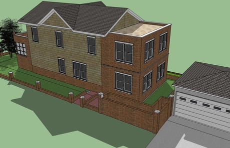 Enlargment of a two familly, house in Brooklyn, NY