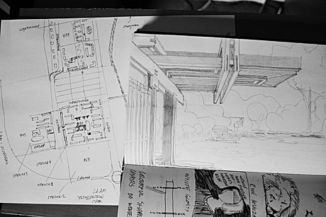 @ Paul Petrunia - but evidently lot of us are currently working on looking for work... Having said that, here's some recent sketches: