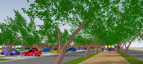 Art & Design campus on Barki road Lahore (parking lot)