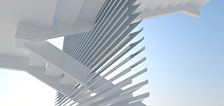 stairs x louvres