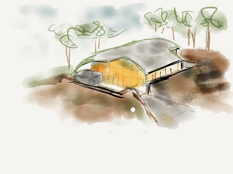 Rendering using my finger on an ipad app - paperfiftythree