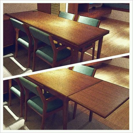 bespoke extension dining table