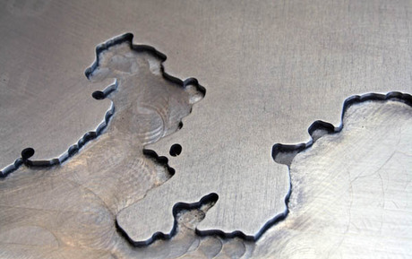 Aluminum CNC detail