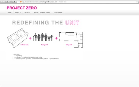 website made for dow solar design competition