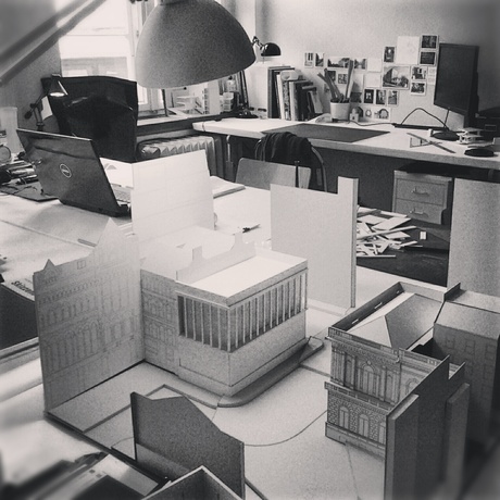 ...we had a very good consultation with Alexander Schwarz from David Chipperfield Architects two days ago. He helped us a lot - now we can continue.