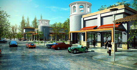 Shopping center marketing image - https://www.facebook.com/Spacialists