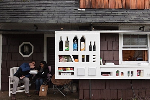 Open house #2 “Block Pantry” by Janette Kim and Erik Carver with Gabriel Fries- Briggs. Photo by Naho Kubota, courtesy of Droog