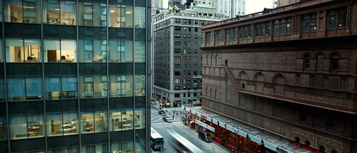 Target acquired, 10 o'clock (view from The Park Central Hotel, New York 2010) © Simon Gardiner