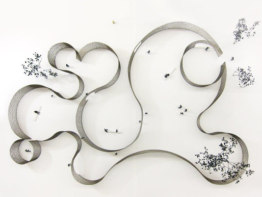 Winning design in the King's Garden Temporary Pavilion competition: Trylletromler by FABRIC (Image: FABRIC)
