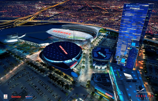 Artist's rendering of Farmers Field. Credit: AEG