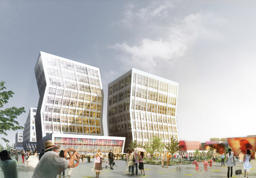 Rendering, Hotel (Image: HAO/Archiland Beijing)
