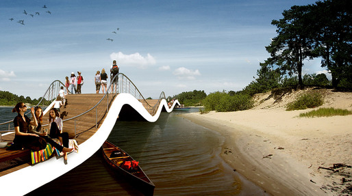 Finalist entry for Kiev Islands Master Plan Competition by BudCud (Image: BudCud)