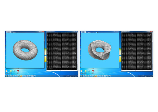 Minimization using Surface Evolver. (© DRX Team)
