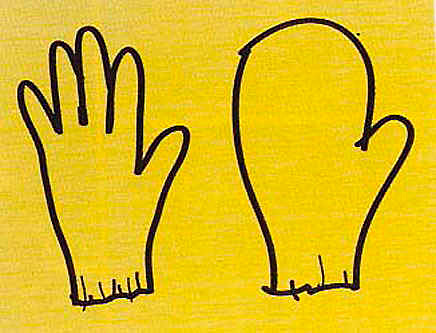 Figure 12 - Venturi and Scott Brown, the glove and the mitten