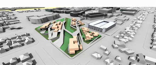Julius Shulman Emerging Talent Award Winning Design “Augmented Connectivity – Bridging Neighborhood and Wellness” by the student team from Woodbury University: Gabriella Colmenares, Jennifer Pope, Michael Sotona