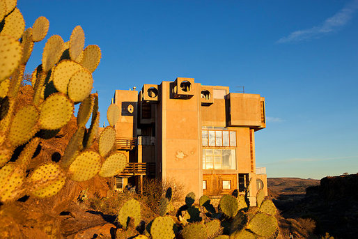Arcosanti photo by John Burcham for The New York Times