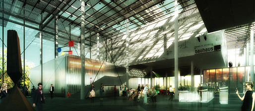 Honorable Mention in the New Bauhaus Museum Weimar competition: MenoMenoPiu Architects (Image: MenoMenoPiu Architects)