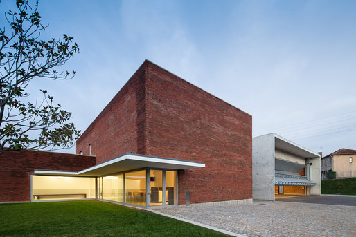 The fire station in Santo Tirso, Portugal opened on January 13, 2013 and is the first fire station designed by Pritzker Prize winner Álvaro Siza Veira. (Photo: Joao Morgado – Architecture Photography)