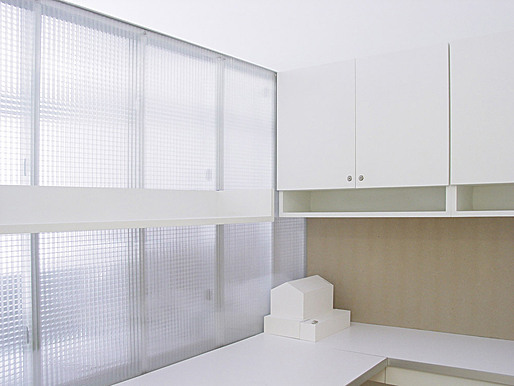 PARC Foundation, non-profit gallery and office interior (detail); New York, NY; Igor Siddiqui / isssstudio