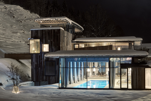 Part of the Hotel Wiesergut extension (Photo: Mario Webhofer / W9 Werbeagentur, Innsbruck)