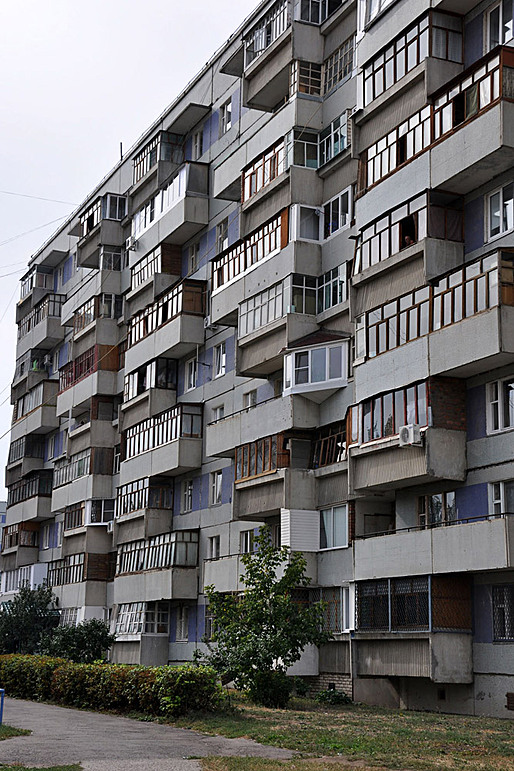 New Tolyatti: Façade variations aggregate. 