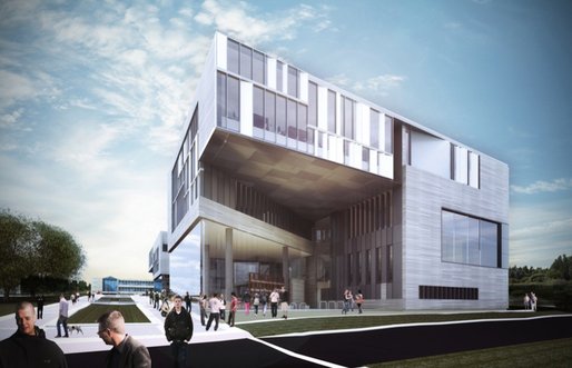 The WRL proposal for the KSU architecture building was the only one in which a Northeast Ohio firm stood on its own, without tapping a lead design consultant from outside the region.