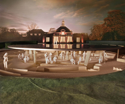 Serpentine Gallery Pavilion 2012, designed by Herzog & de Meuron & Ai Weiwei © 2012, by Herzog & de Meuron and Ai Weiwei