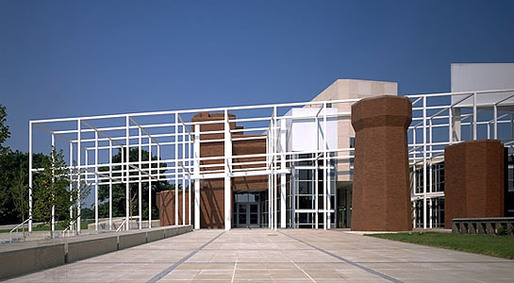 Wexner Center, view looking towards campus
