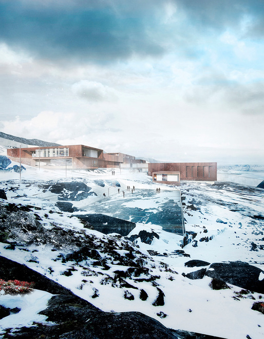 Exterior rendering of the new Nuuk correctional facility (Image: schmidt hammer lassen architects)