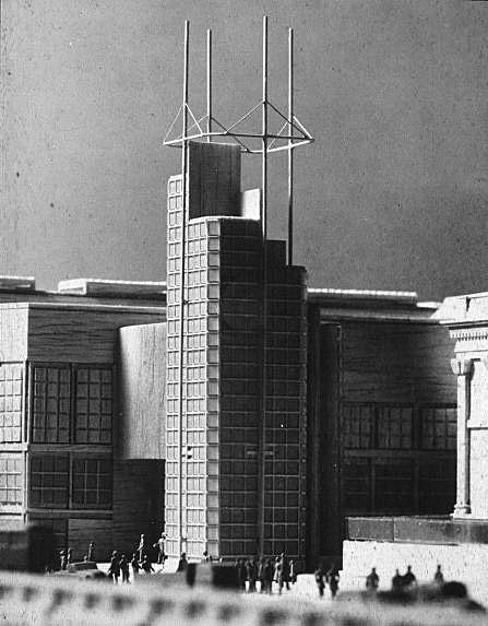 Figure 26 - Ahrends Burton and Koralek Architects' Scheme for Sainsbury Wing Extension