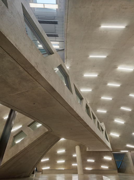 Milstein Hall at Cornell University (The Cornell School of Architecture), Architect: OMA/Rem Koolhaas © Brad Feinknopf