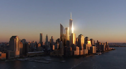 Still from "Rising: Rebuilding Ground Zero" (Image: dbox)