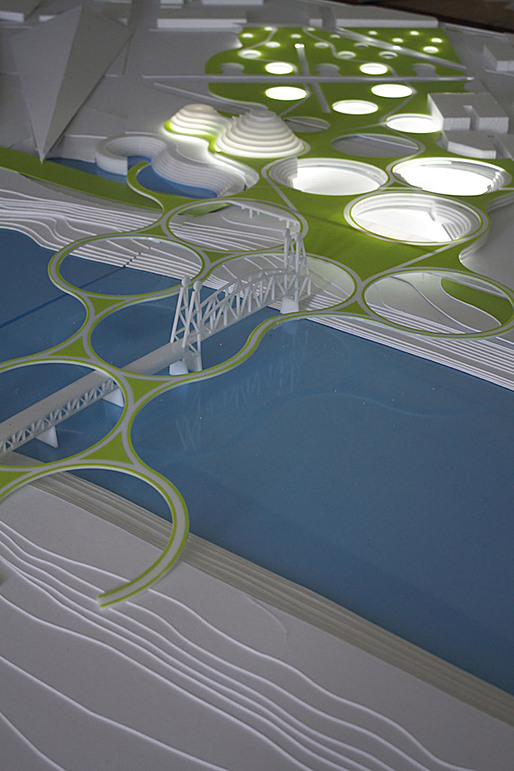 Detail photo of final model