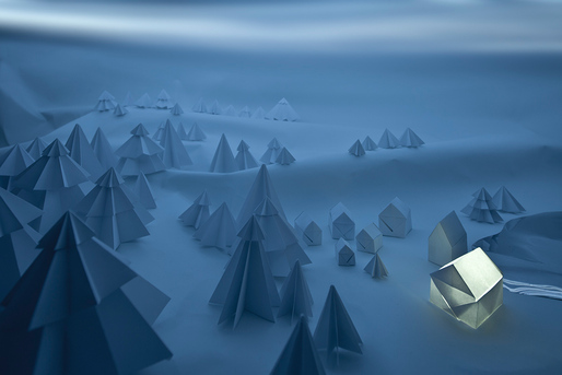 Design by Abruzzo Bodziak Architects for the Russian fairy tale "Snowflake," part of Places' series on fairy tale architecture.