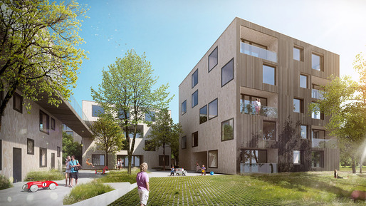 Concept for Green City Graz by CHYBIK+KRISTOF AA and BKK-3 (Image: CHYBIK+KRISTOF AA / BKK-3)