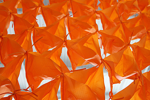 Bougainvillea, ripstop nylon prototype; Igor Siddiqui / ISSSStudio