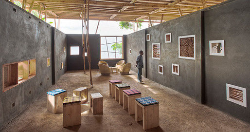 Interior view of the Showroom (Photo: Pasi Aalto / pasiaalto.com)