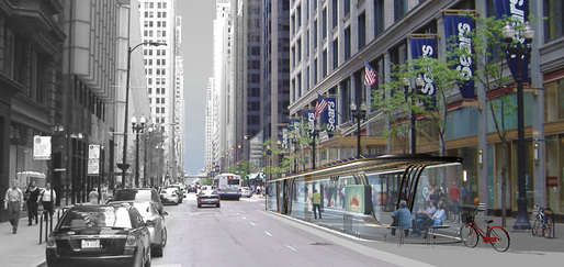 First Place: Form vs. Uniform: Generative Chicago BRT Stations by Hesam T. Rostami and Bahareh Atash (Toronto, ON)