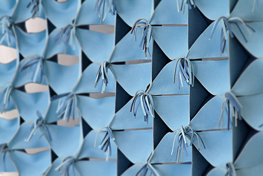 Calystegia, laser-cut felt prototype; Igor Siddiqui / ISSSStudio