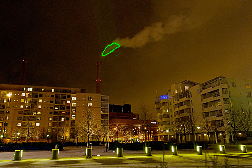 HEHE , Nuage Vert (Green Cloud) via hehe.org. 